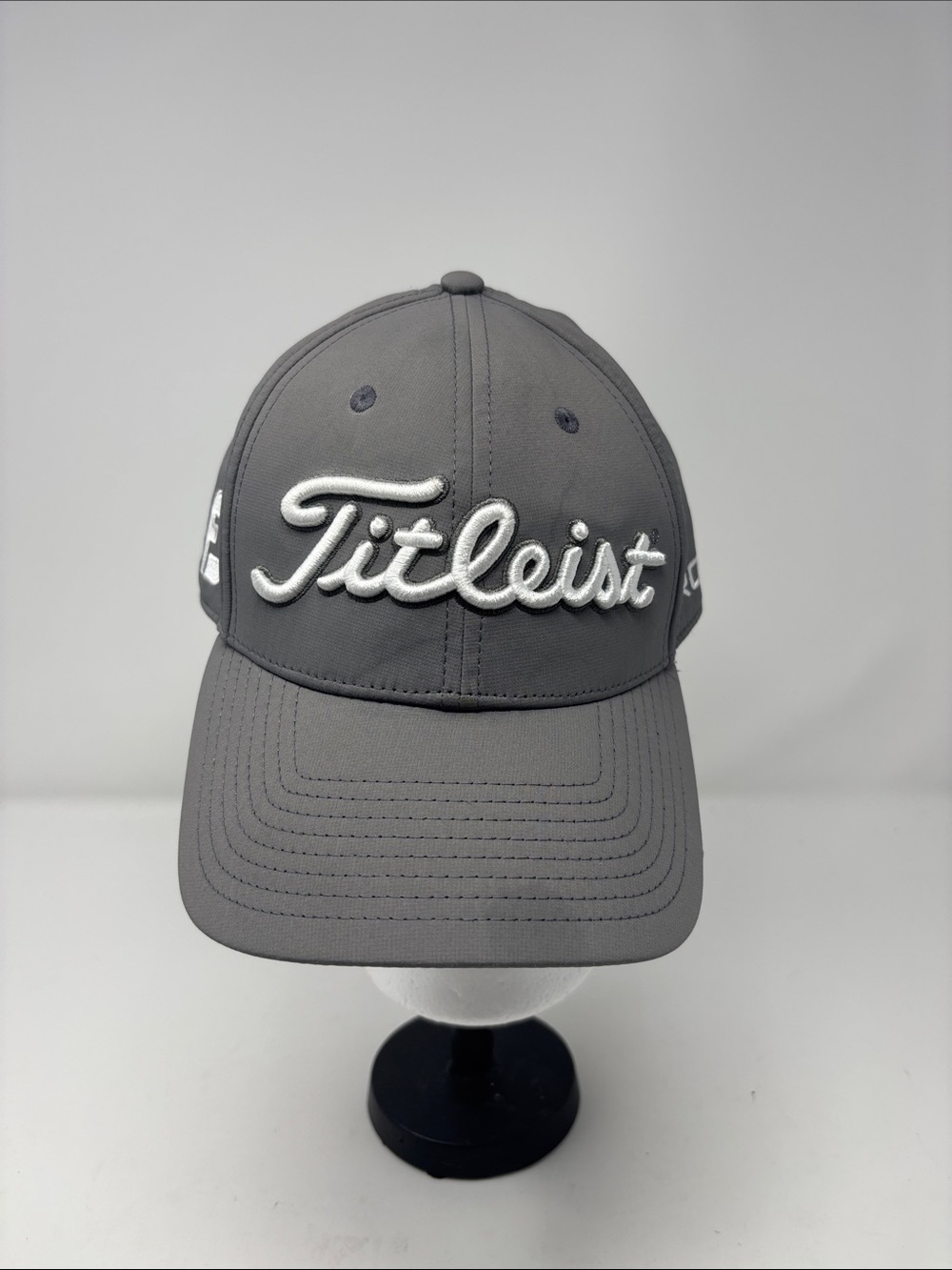 Titleist Gray Hat with White Script Logo